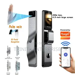 Smart Lock Door Lock With Camera Cards Password Fingerprints