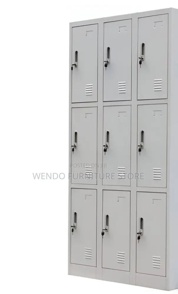Office Cabinet; Steel Anti Scratch Filing Cabinet With Secured Lock