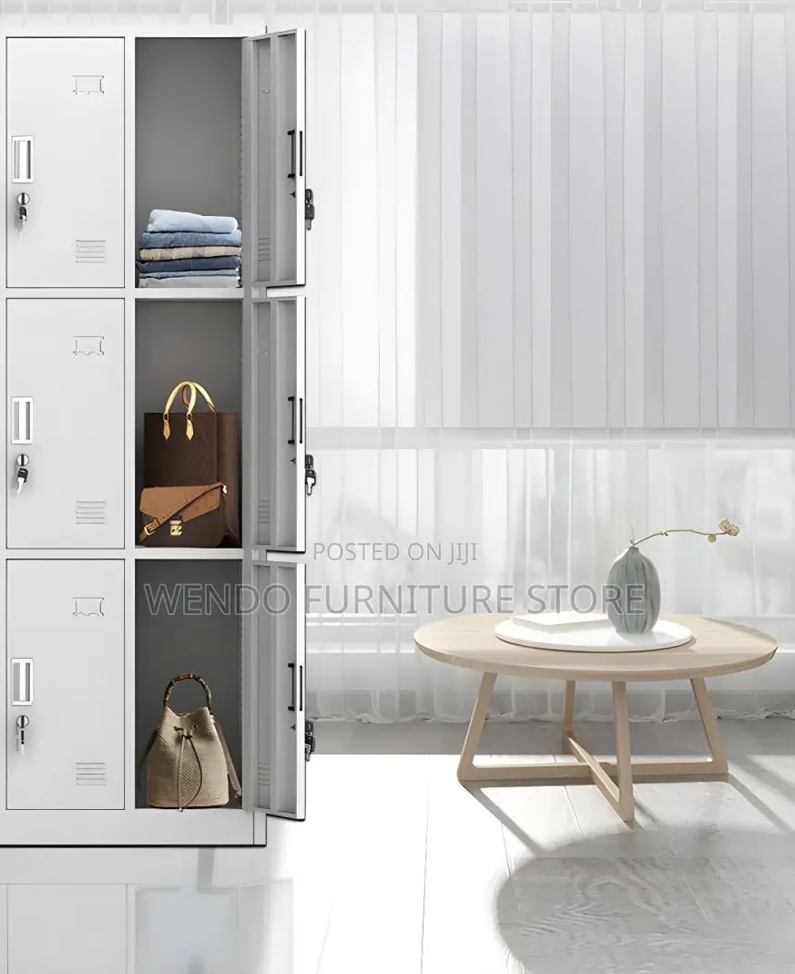 Office Cabinet; Steel Anti Scratch Filing Cabinet With Secured Lock