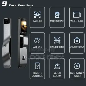 Smart Lock 3d Face Recognition Smart Lock With Tuya Wifi App Contorl
