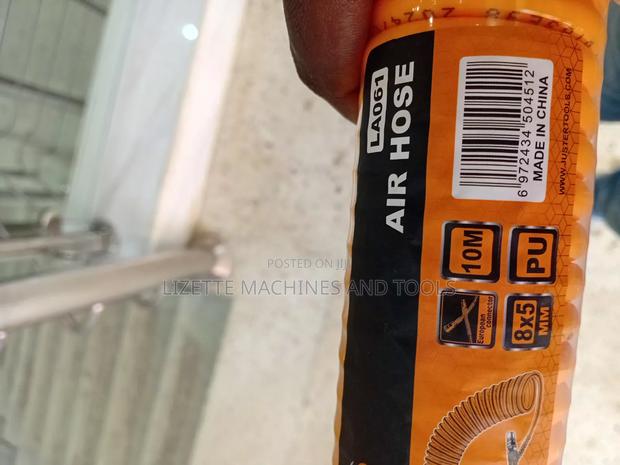 10m Spiral Air Compressor Hose Pipe - thumbnail 2