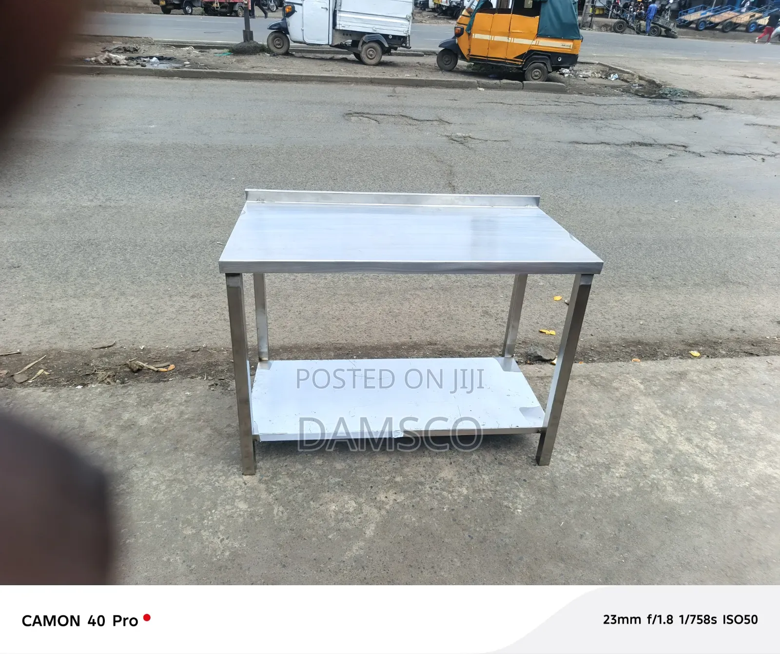 Strong Waking Table Stainless Steel