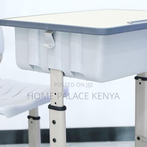 School Set: Height Adjustable Student Desk and Chair With Storage - thumbnail 2
