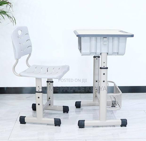 School Set: Height Adjustable Student Desk and Chair With Storage - thumbnail 6