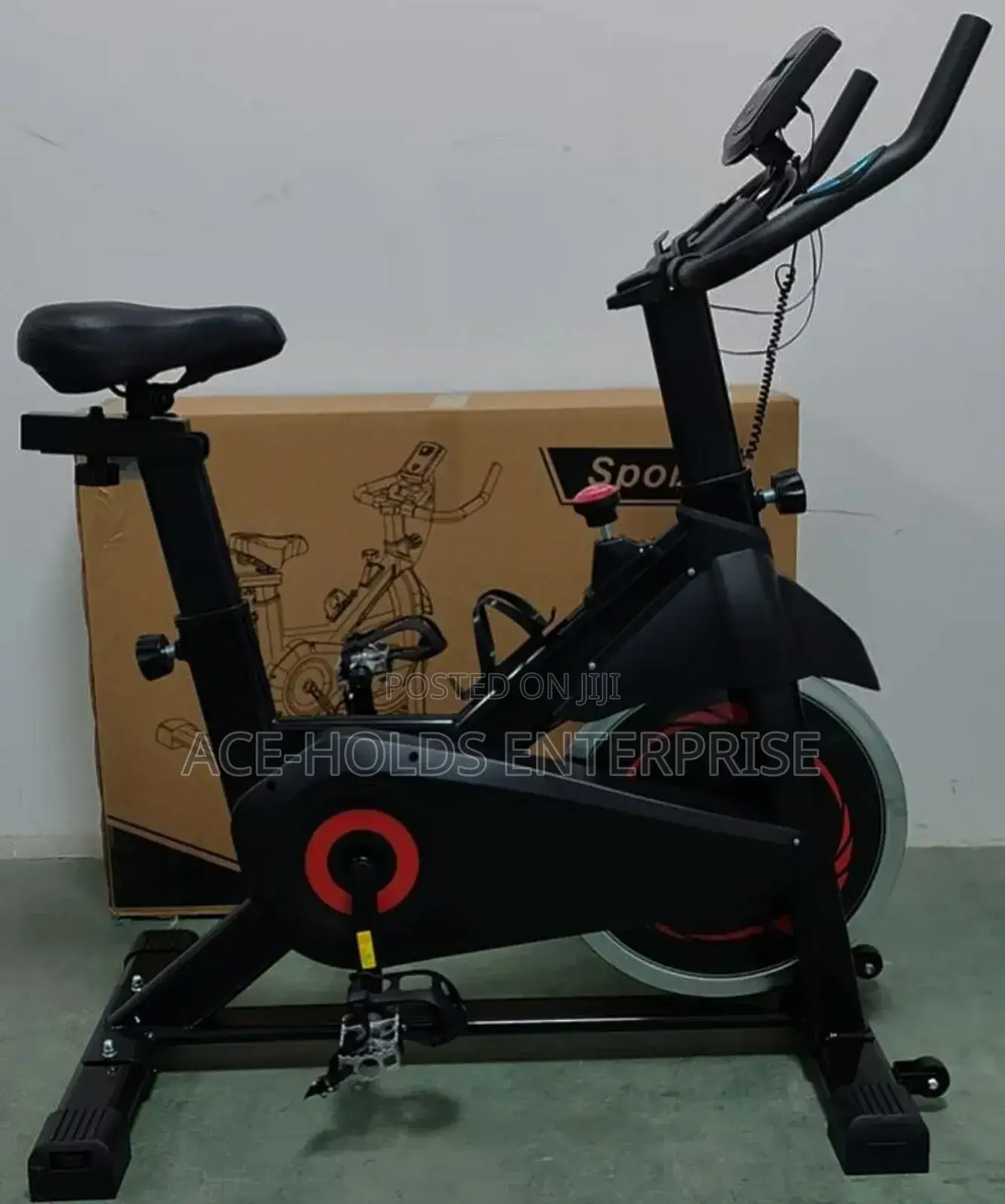 Euromax Fitness Exercise Bike/Spin Bike - Cardio Strength Workouts