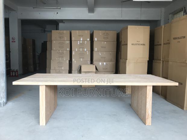 Office Table : 2.4m Modern Executive Boardroom Table - thumbnail 4