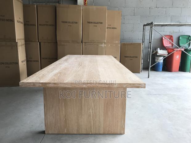 Office Table : 2.4m Modern Executive Boardroom Table - thumbnail 5
