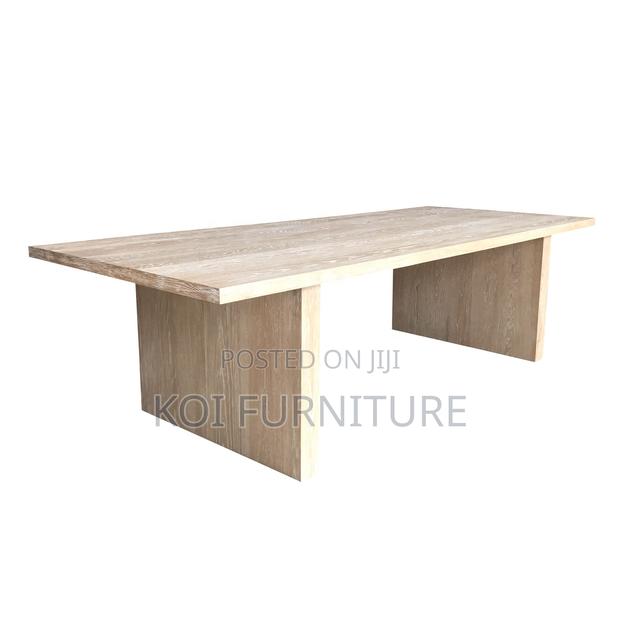 Office Table : 2.4m Modern Executive Boardroom Table - thumbnail 6