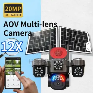 4lens Super Plus Ultra Max Hd 64mp 4g Sim Card Solar Outdoor