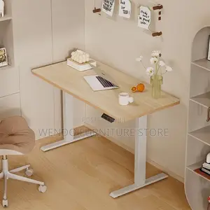 Office Desk; 1.6 Meters Adjustable Desk With Headphone and Cup Holder