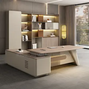 1800mm Imported Presidential L-Shape Task Table