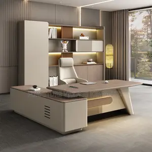 1800mm Imported Presidential L-Shape Task Table