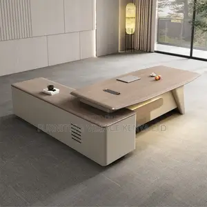 1800mm Imported Presidential L-Shape Task Table
