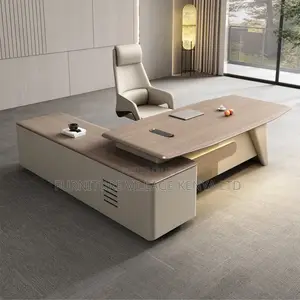 1800mm Imported Presidential L-Shape Task Table