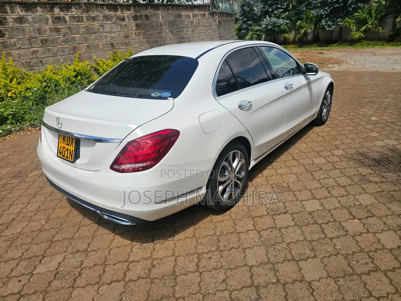 Mercedes-Benz C200 2018 White