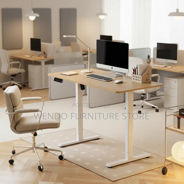 Office Desk; 1.6 Meters Adjustable Desk With Headphone and Cup Holder - thumbnail 11