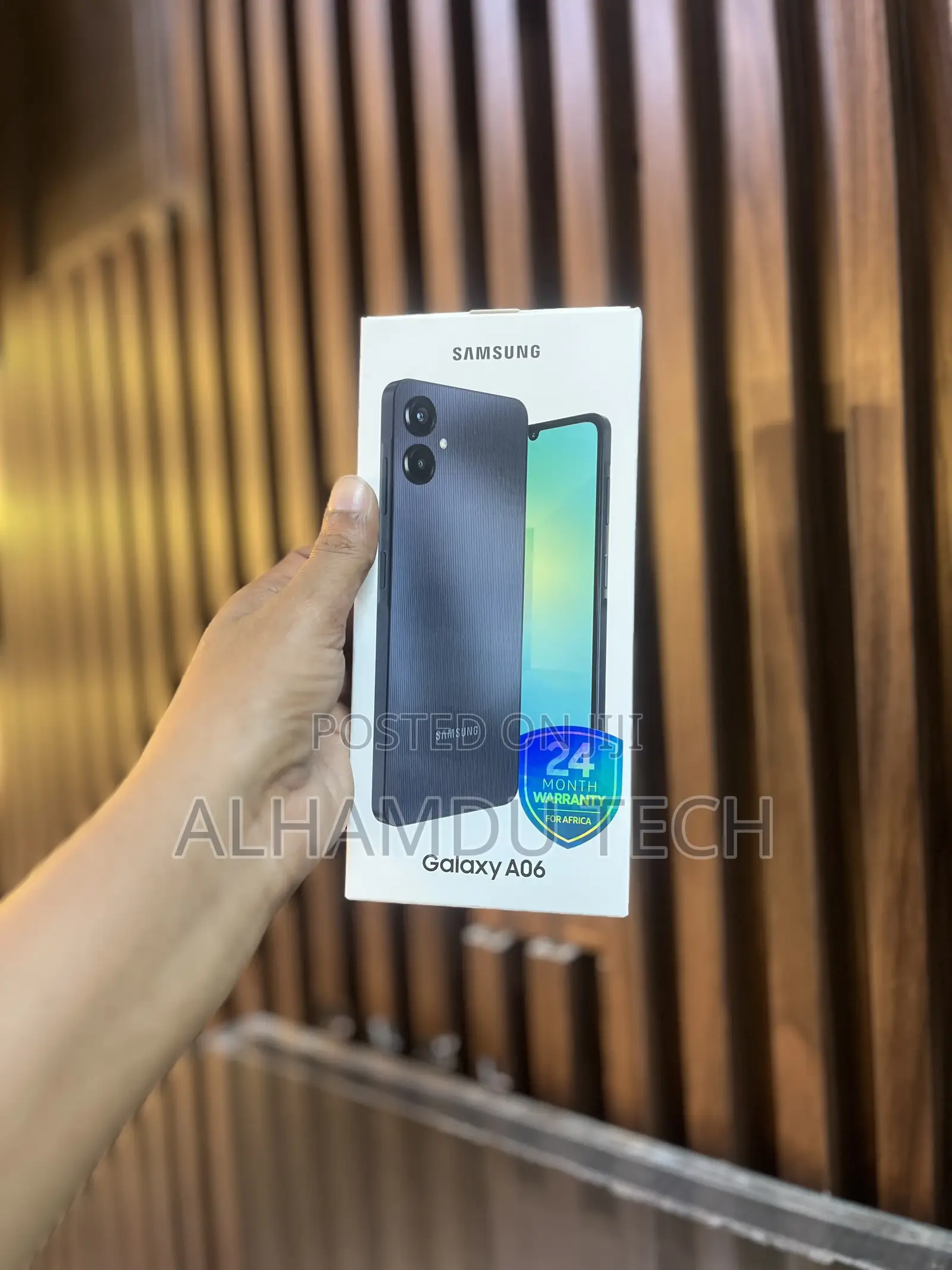 New Samsung Galaxy A06 64 GB Black