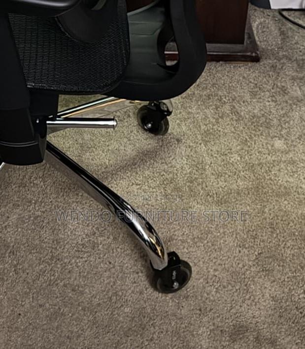 Office Chairs; High Backrest Orthopedic Mesh Office Fabric Chair - thumbnail 4