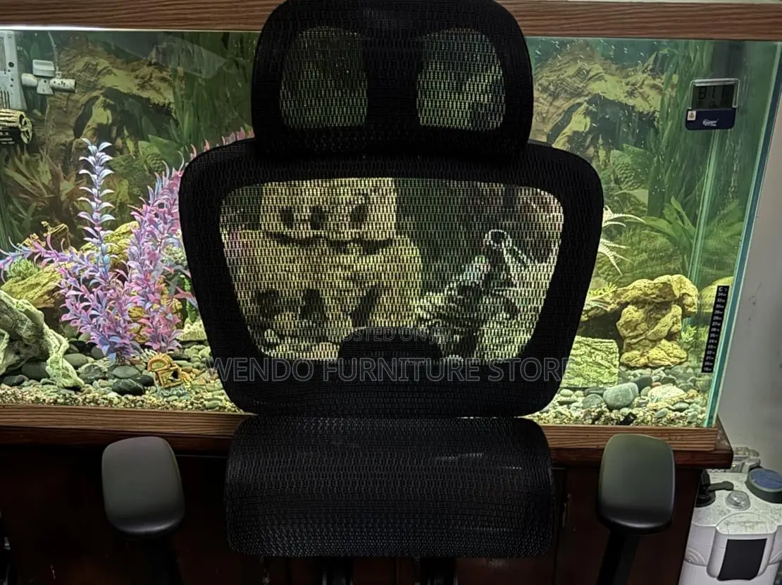 Office Chairs; High Backrest Orthopedic Mesh Office Fabric Chair