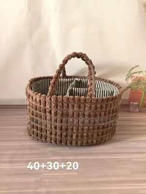 Partitioned Storage Bin