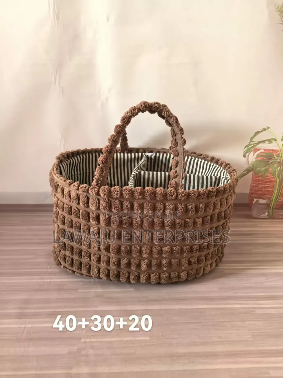 Partitioned Storage Bin
