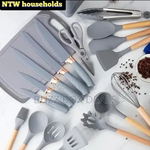24 Pcs Silicon Cutlery Set