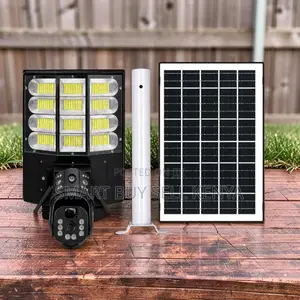 4g Live View Streaming Solar Camera With Security Solar Street Light