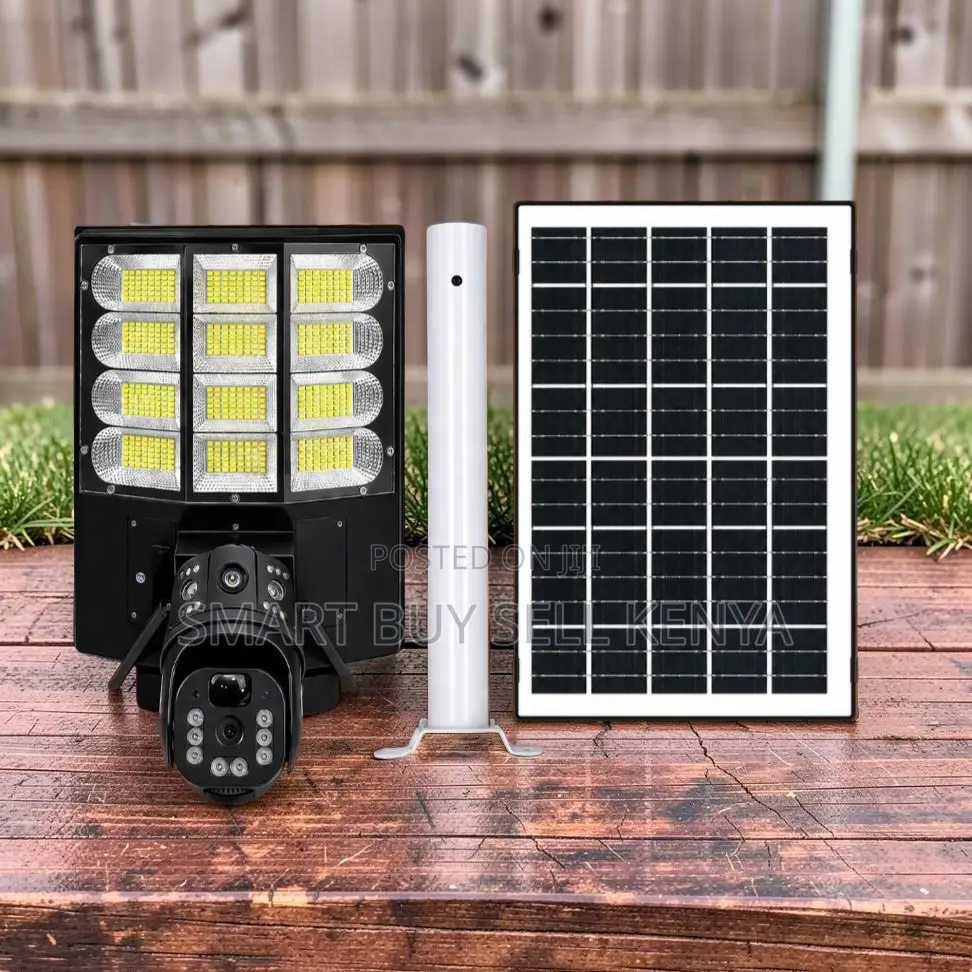 4g Live View Streaming Solar Camera With Security Solar Street Light