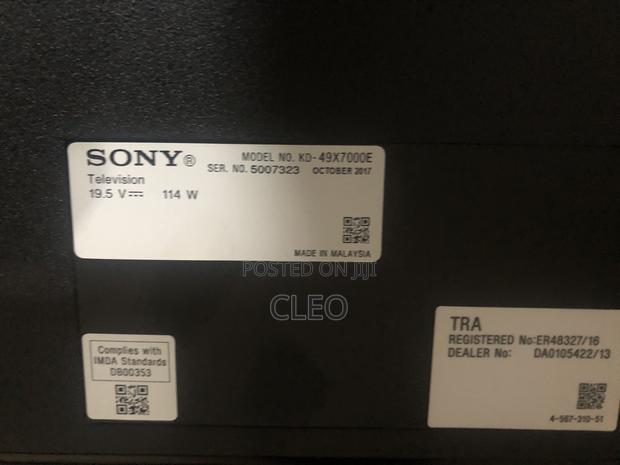 49” Sony Smart Tv