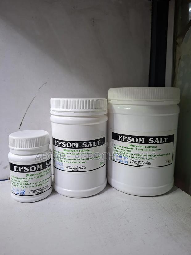 Epsom Salt Magnesium Sulphate 100g, 500g, 1kg