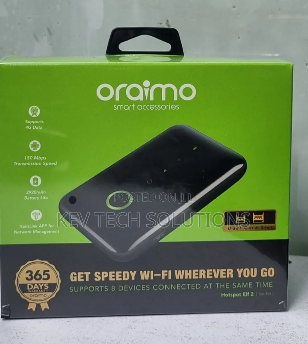 Oraimo Portable Mifi Hotspot Elf 2
