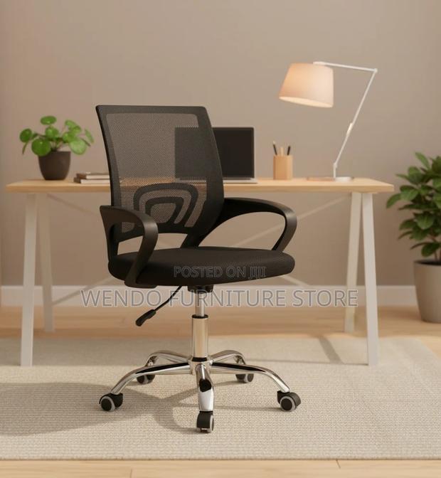 Office Chairs; Mid Backrest VVS-Uy7b Mesh Fabric Office Chairs - main view
