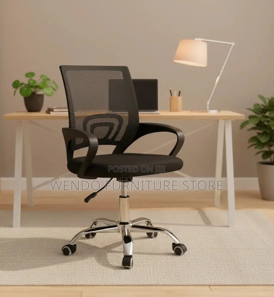 Office Chairs; Mid Backrest VVS-Uy7b Mesh Fabric Office Chairs