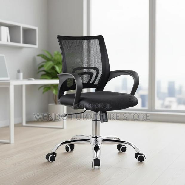 Office Chairs; Mid Backrest VVS-Uy7b Mesh Fabric Office Chairs - thumbnail 7