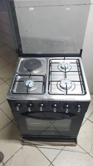 Volsmart 60by60 3 Gas + 1 Electric Hot Plate Standing Cooker