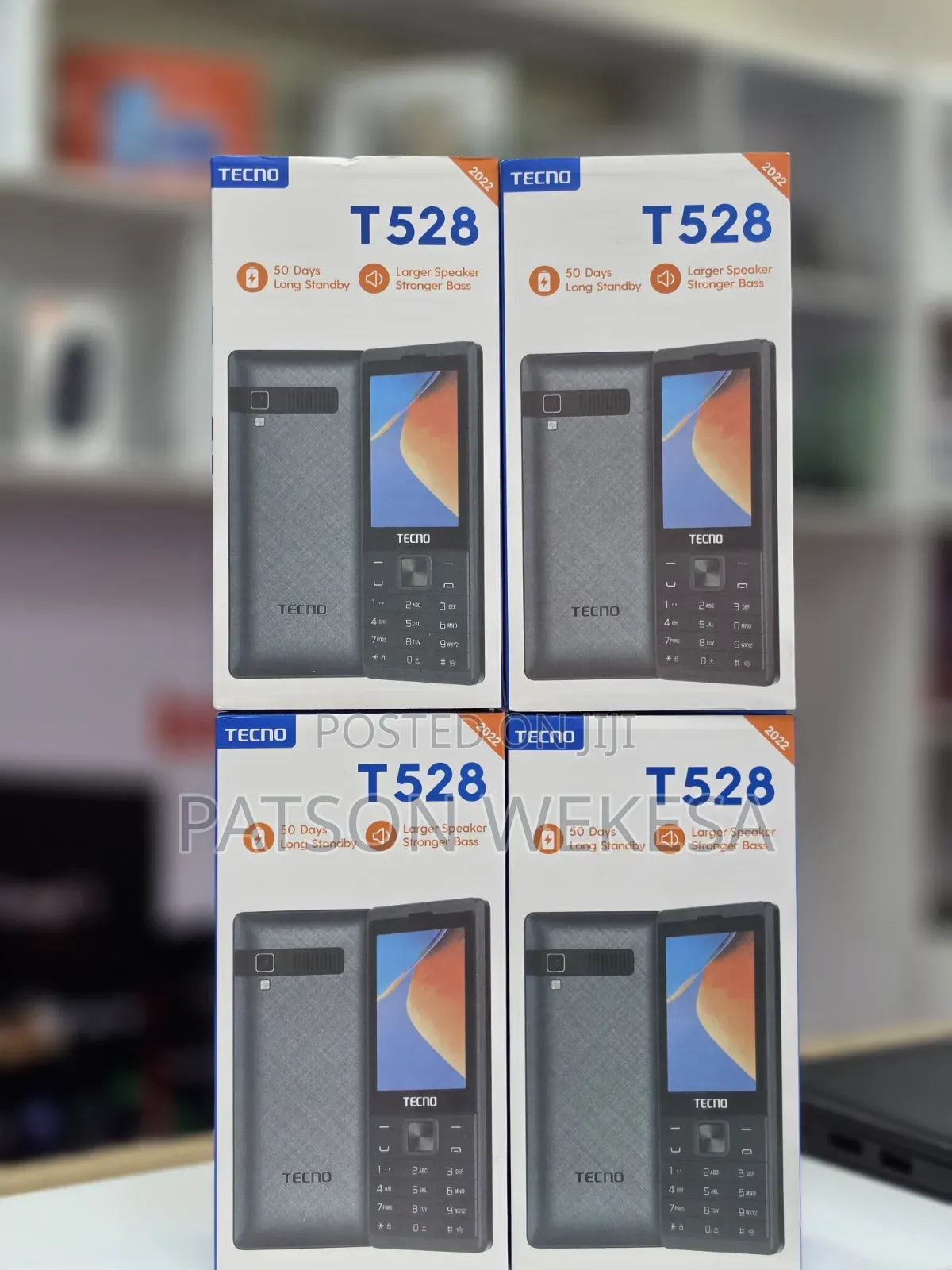 New Tecno T528 Black