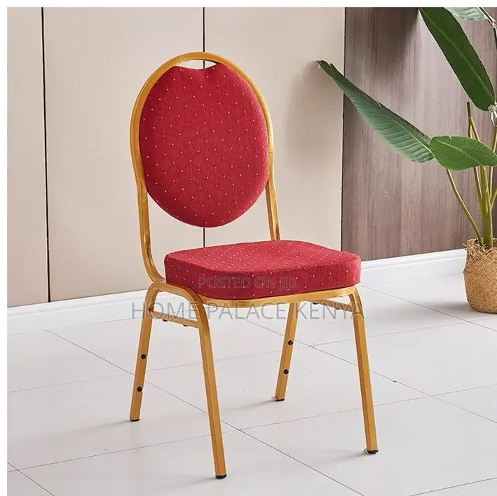 Event Chair: Round Back Banquet Chair With Aluminum Frame