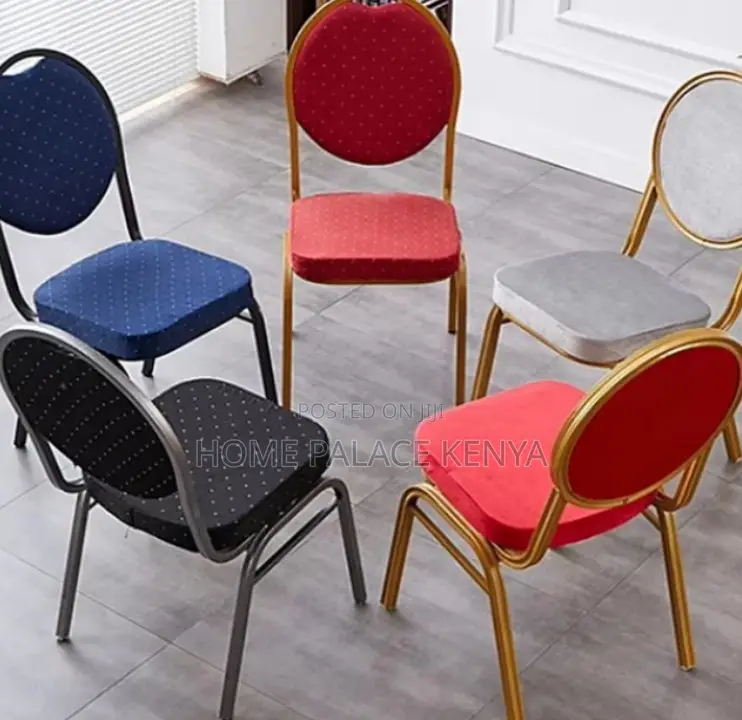 Event Chair: Round Back Banquet Chair With Aluminum Frame
