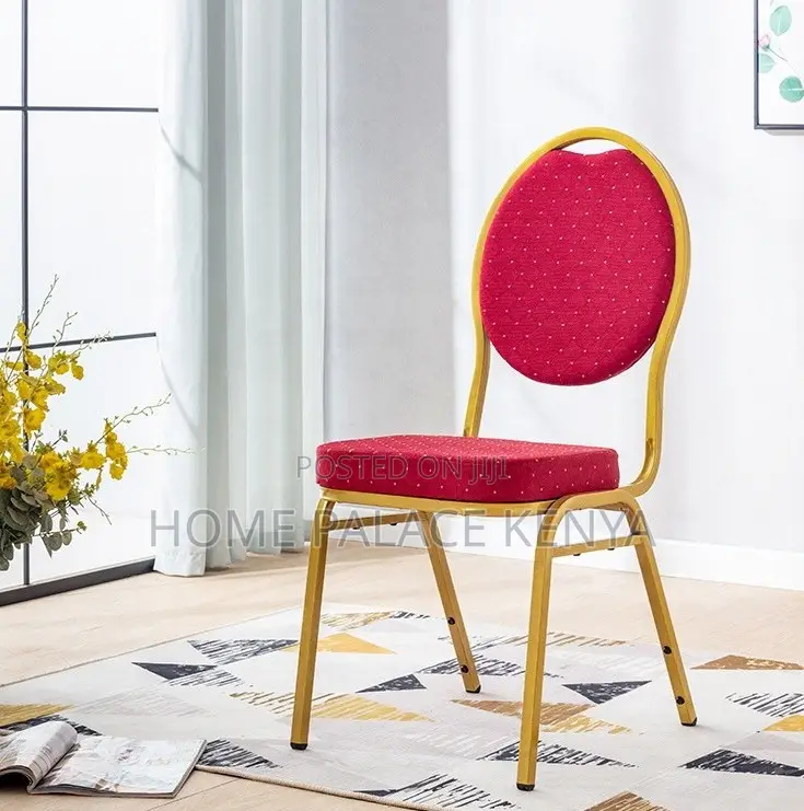 Event Chair: Round Back Banquet Chair With Aluminum Frame
