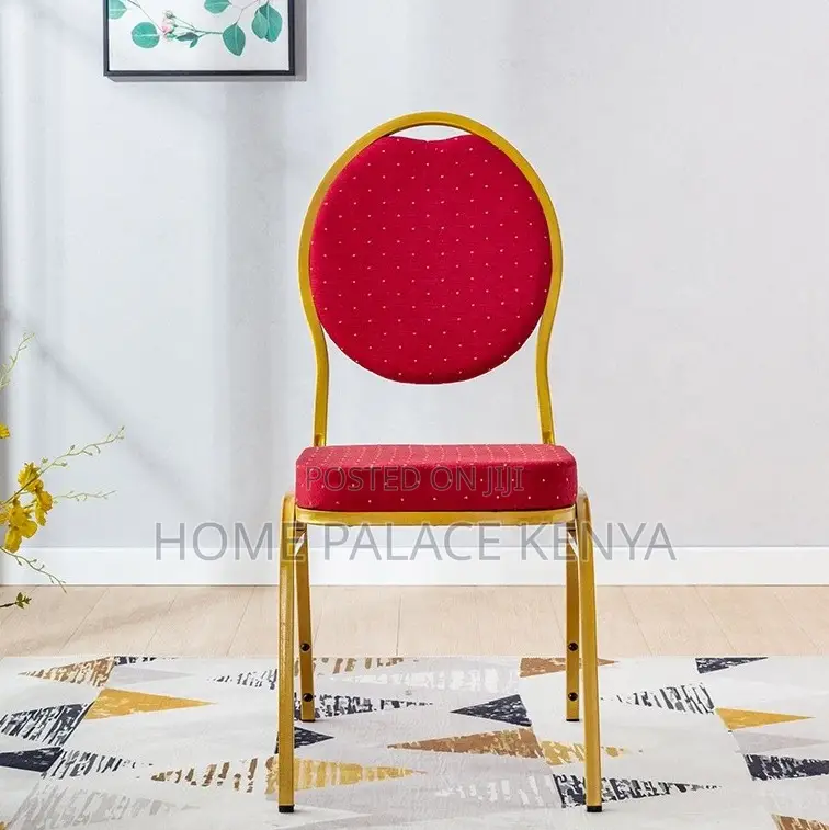 Event Chair: Round Back Banquet Chair With Aluminum Frame