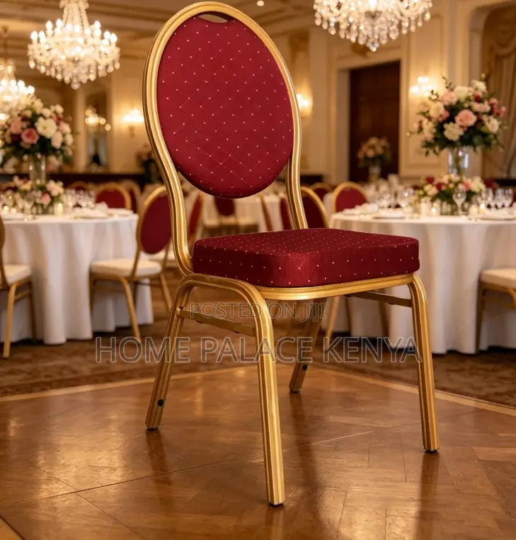 Event Chair: Round Back Banquet Chair With Aluminum Frame