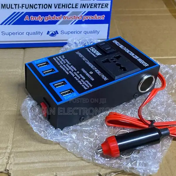 1500w Car Power Inverter, 12v 24v to 110v 220v Converter
