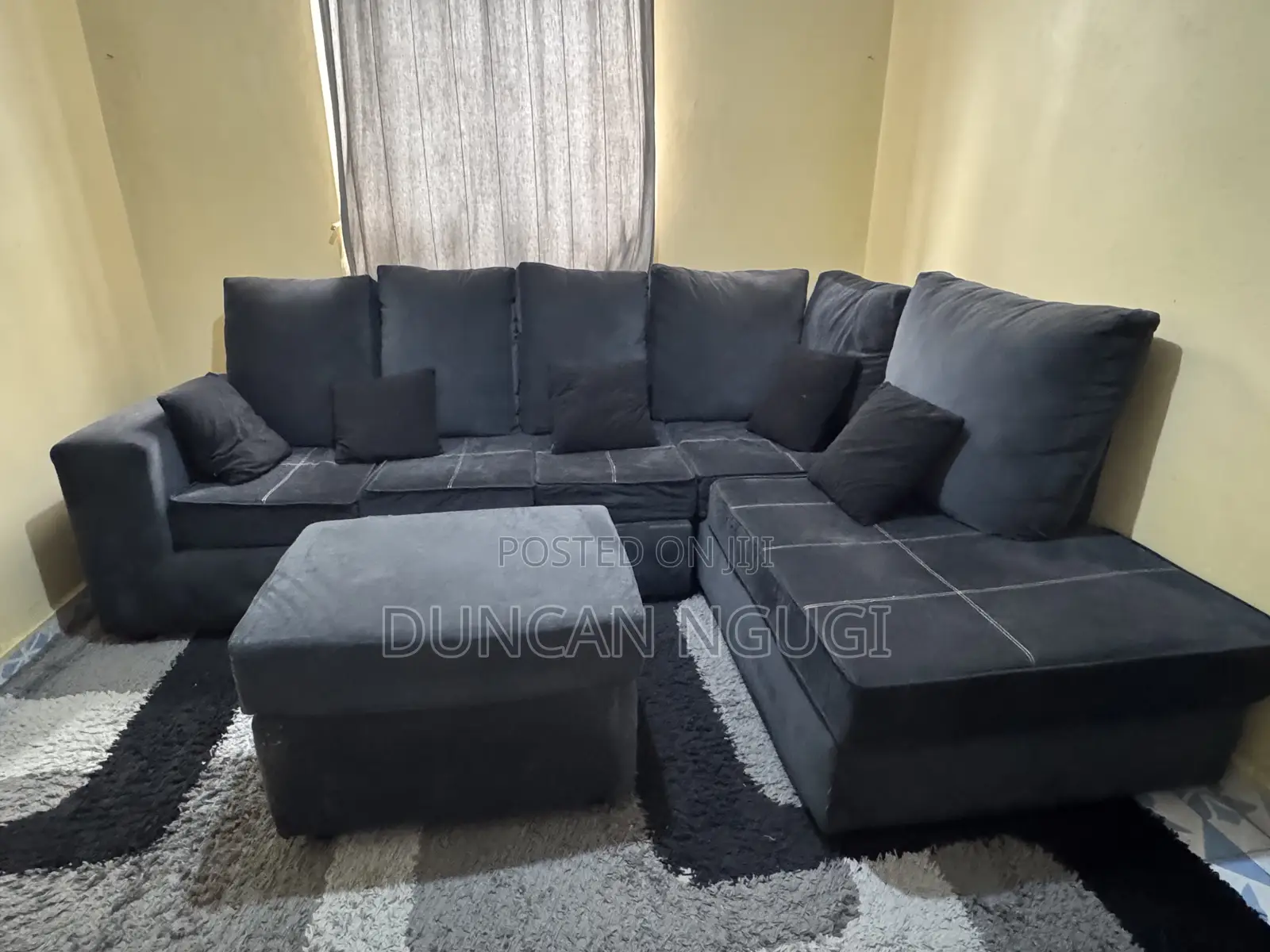 6 Seater L-Shaped Corner Sofa