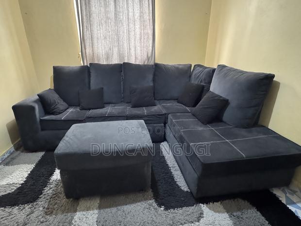 6 Seater L-Shaped Corner Sofa