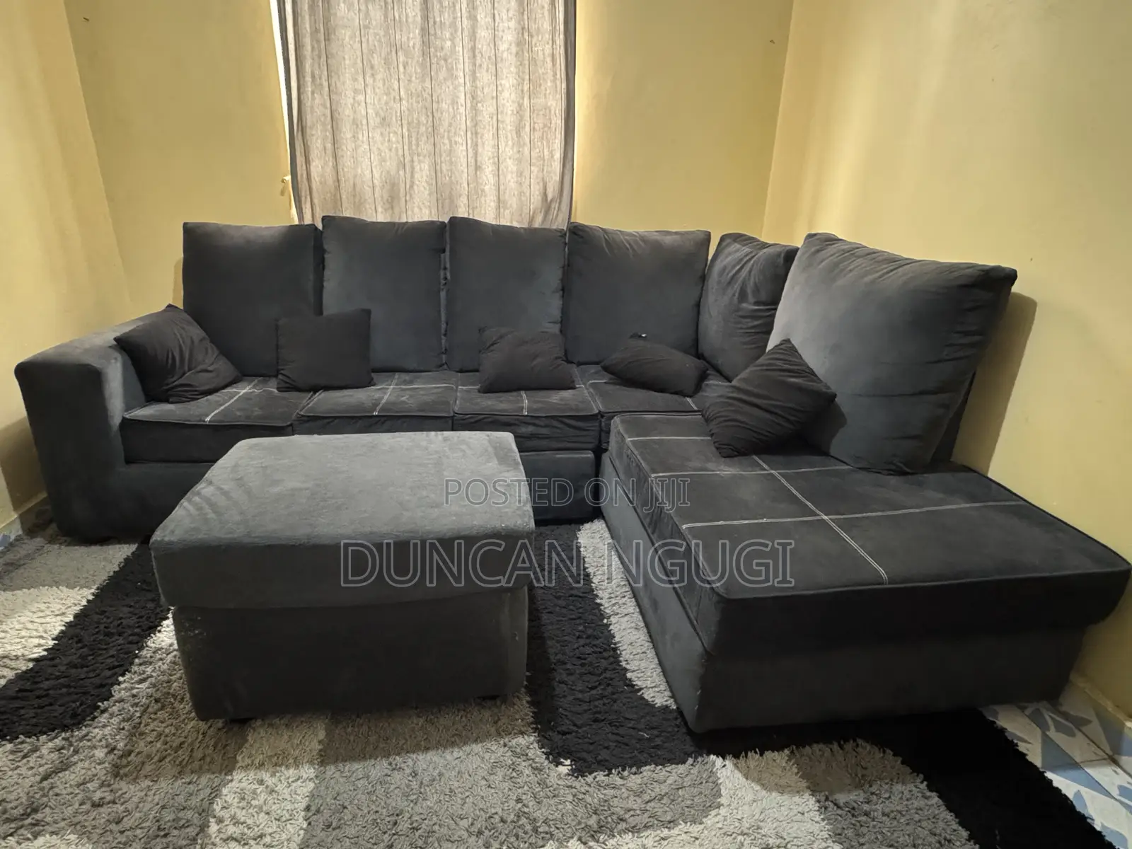 6 Seater L-Shaped Corner Sofa