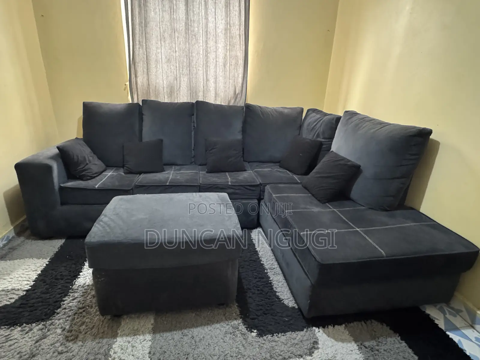 6 Seater L-Shaped Corner Sofa
