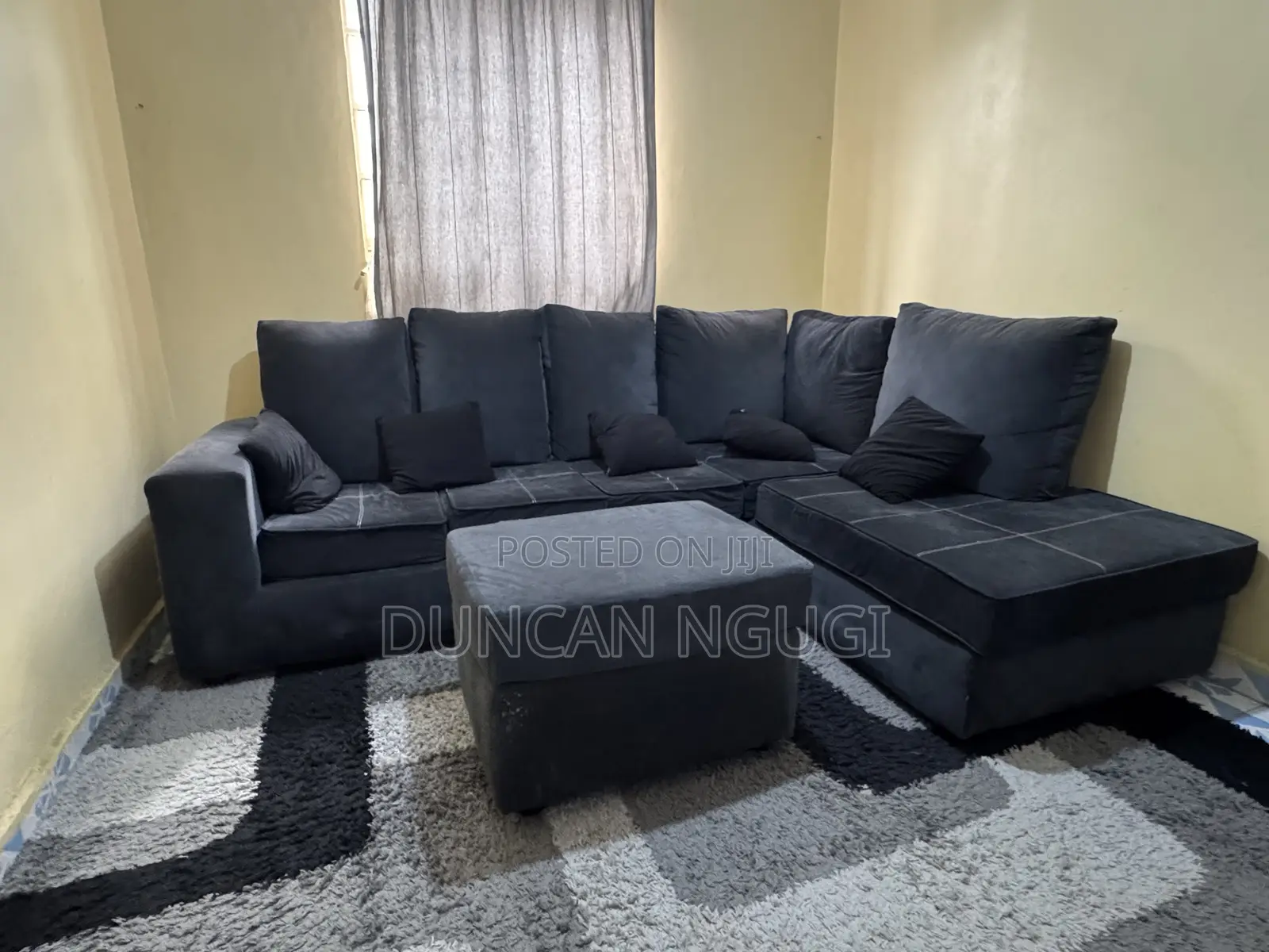 6 Seater L-Shaped Corner Sofa