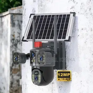 Automatic Spotlight Feature 20mp 4g PTZ Triple Lens Solar Camera