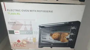 Tlac Tl60a-Rl 60 Litre Electric Oven With Rotisserie and 2200w Power