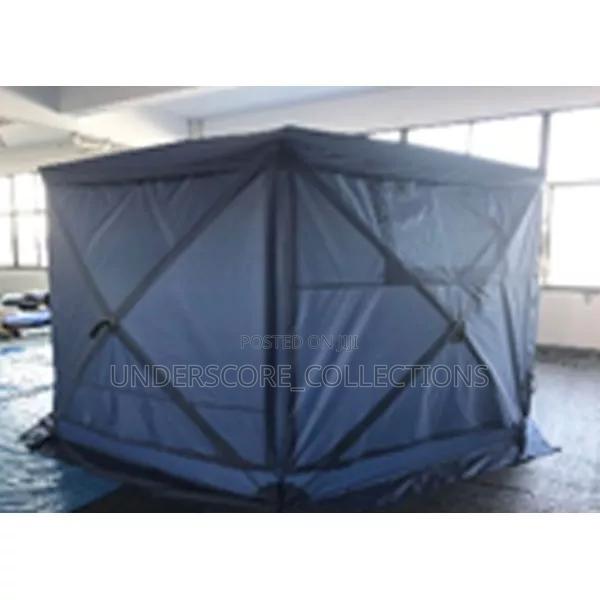 Blue Outdoor Popup Gazebo Screen Tent